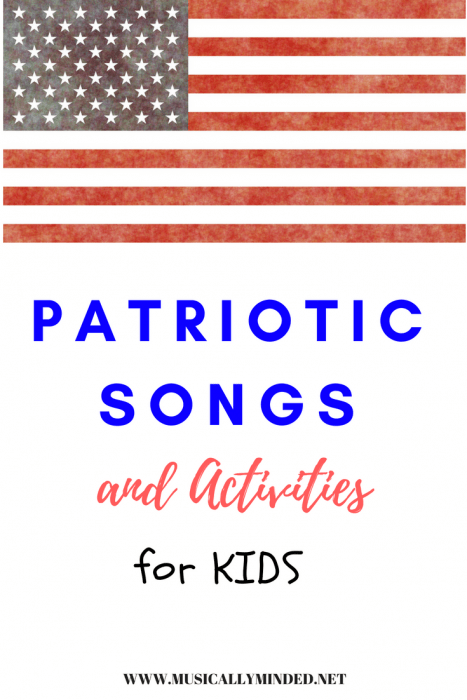 patriotic songs and activities for Kids