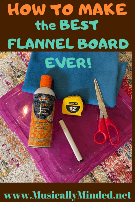 how to make a flannel board